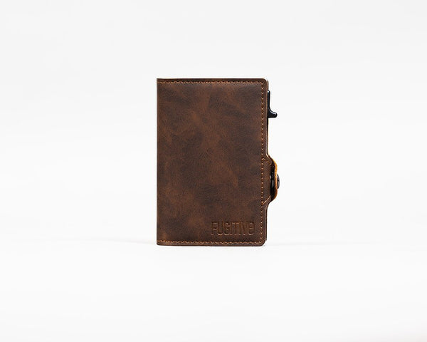 BILLETERA BRAGI CON MONEDERO BROWN
