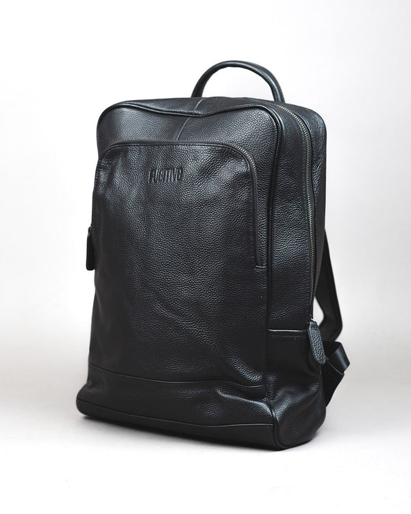 MOCHILA DE CUERO HEIMDALL NEGRO