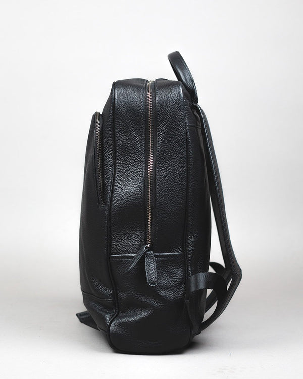 MOCHILA DE CUERO HEIMDALL NEGRO