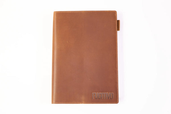Cuaderno tapa cuero