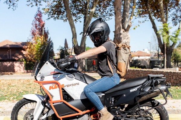 MOCHILA DE LONA FREYR VERDE