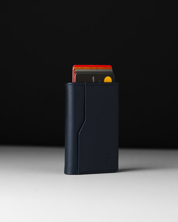 BILLLETERA DE CUERO LOKI BLUE