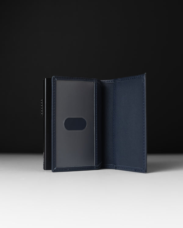 BILLLETERA DE CUERO LOKI BLUE