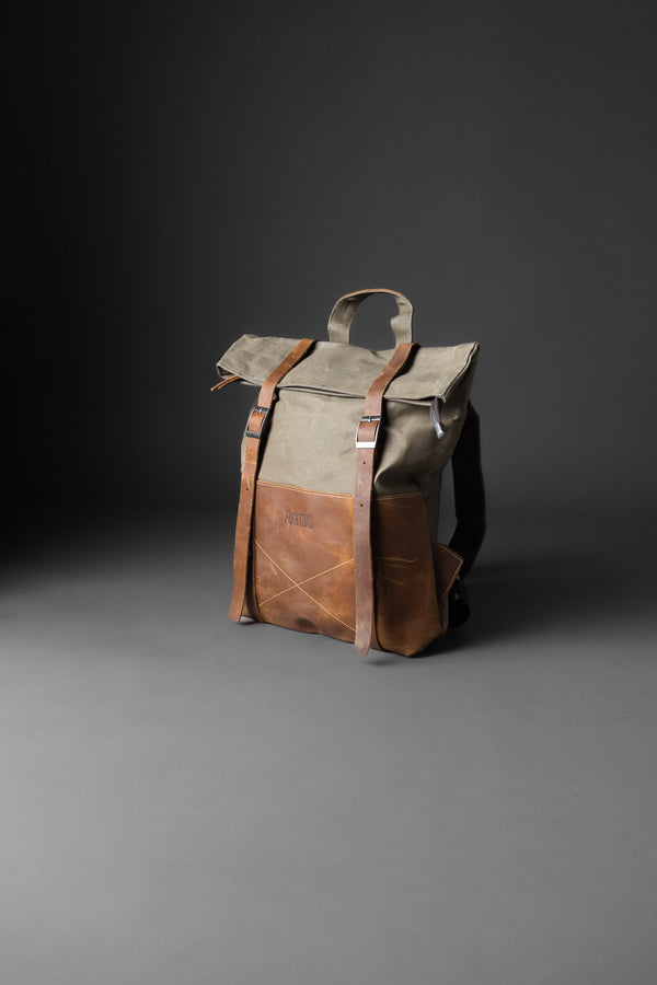 MOCHILA DE LONA GARM GREEN