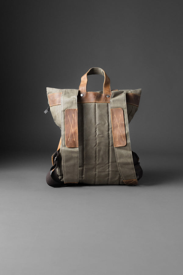 MOCHILA DE LONA GARM GREEN