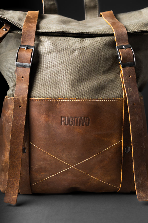 MOCHILA DE LONA GARM GREEN