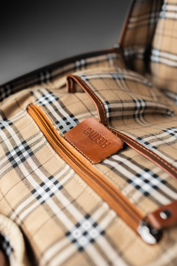 MOCHILA DE CUERO GENUINO IDUN