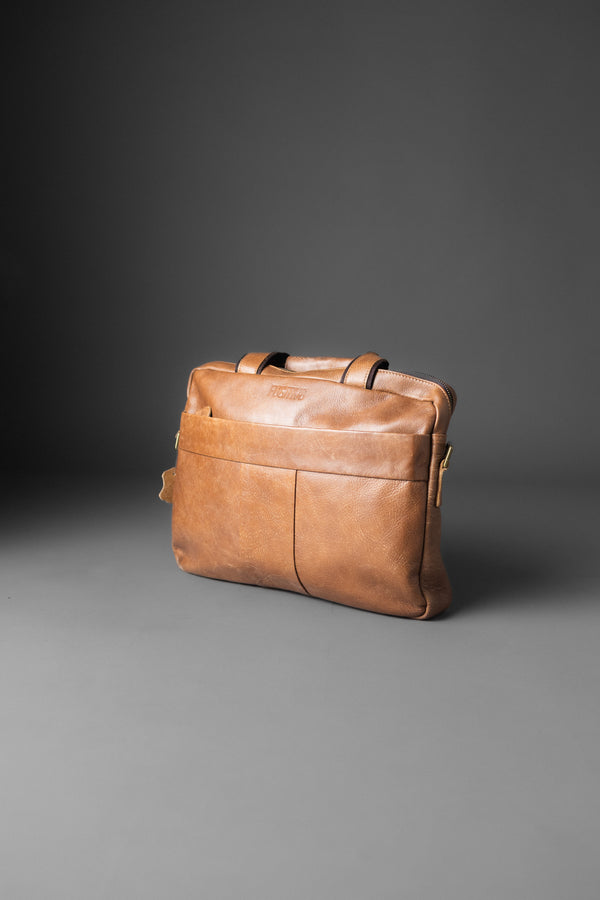 MALETÍN DE CUERO GENUINO ODIN