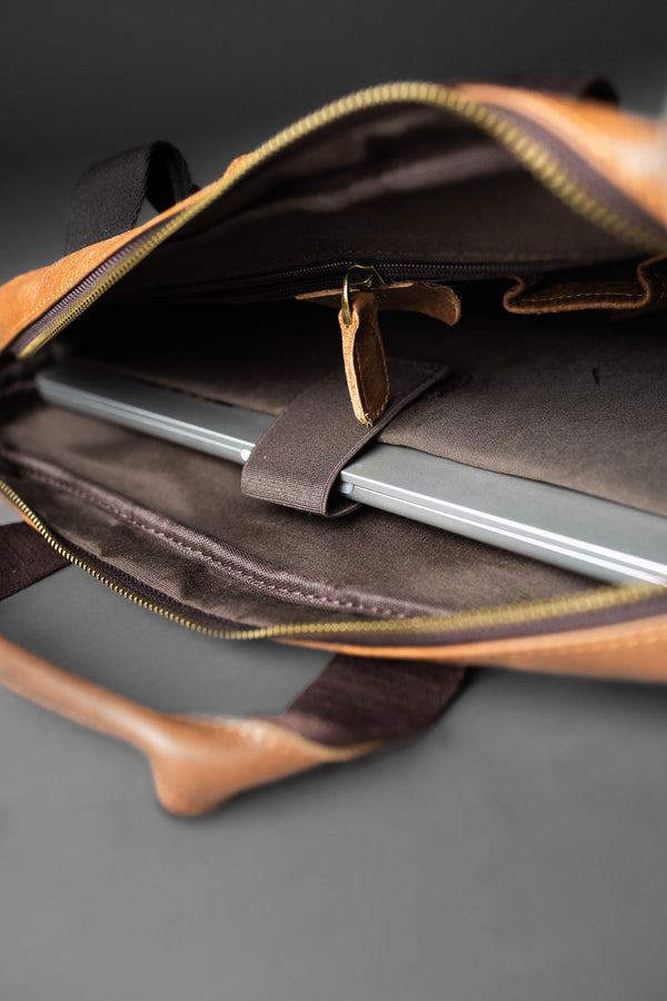 MALETÍN DE CUERO GENUINO ODIN