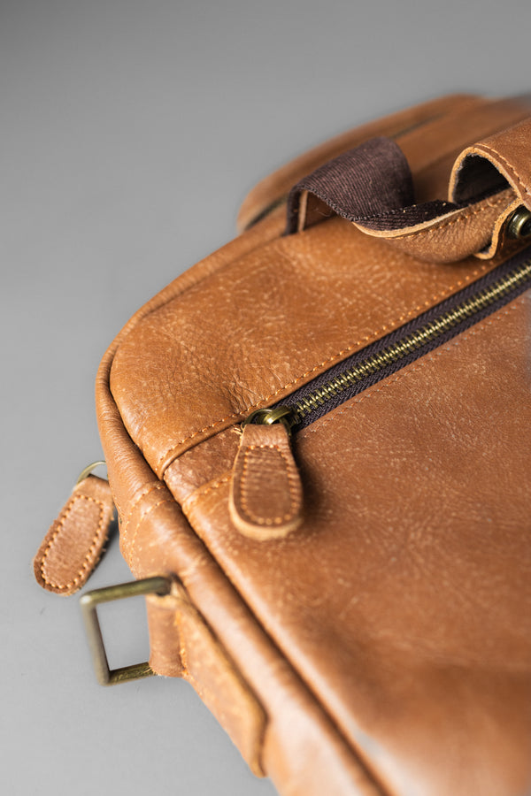 MALETÍN DE CUERO GENUINO ODIN