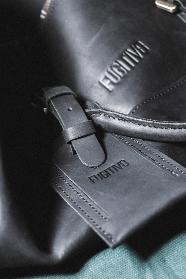 Bolso de Cuero Björn Negro