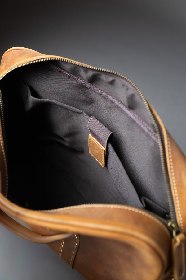 MALETÍN DE CUERO GENUINO MUNIN