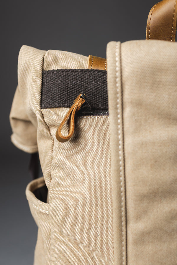 MOCHILA DE LONA NJORD KHAKI