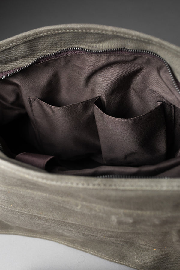 MOCHILA DE LONA SKIRNIR GREEN