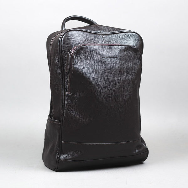 MOCHILA DE CUERO HEIMDALL CAFÉ OSCURO