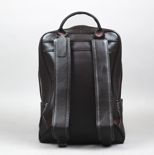 MOCHILA DE CUERO HEIMDALL CAFÉ OSCURO