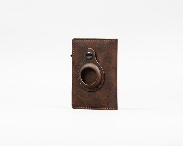 BILLETERA BRAGI COMPARTIMIENTO AIRTAG BROWN