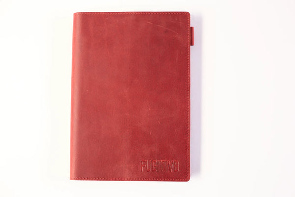 Cuaderno tapa cuero