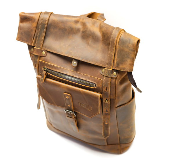 MOCHILA DE CUERO GEFJON
