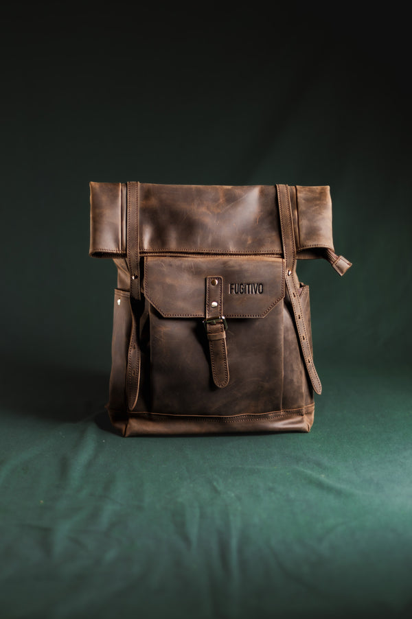 Mochila de Cuero Gefjon