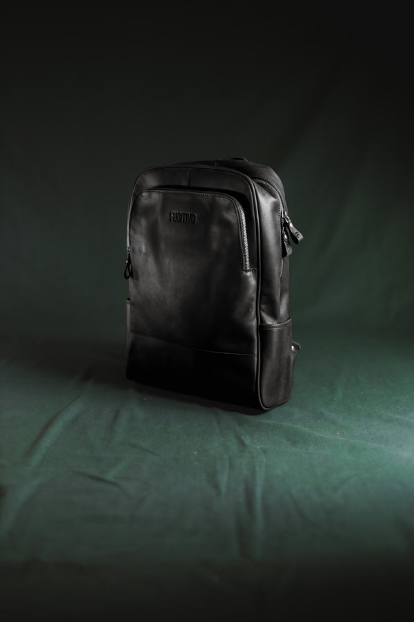 Mochila de Cuero Fenrir Negra