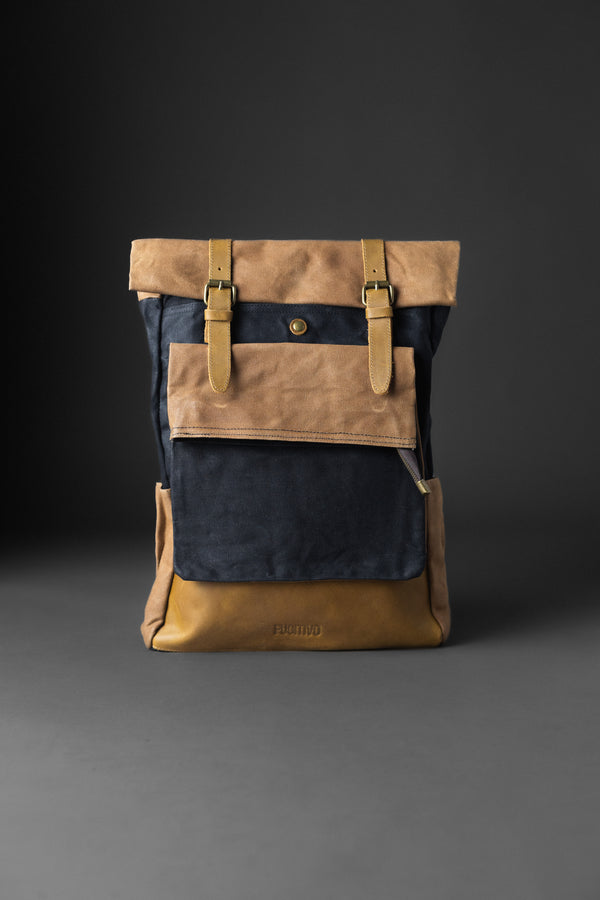 MOCHILA DE LONA FREYR BLACK