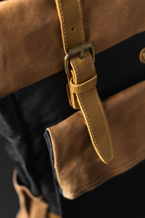 MOCHILA DE LONA FREYR BLACK