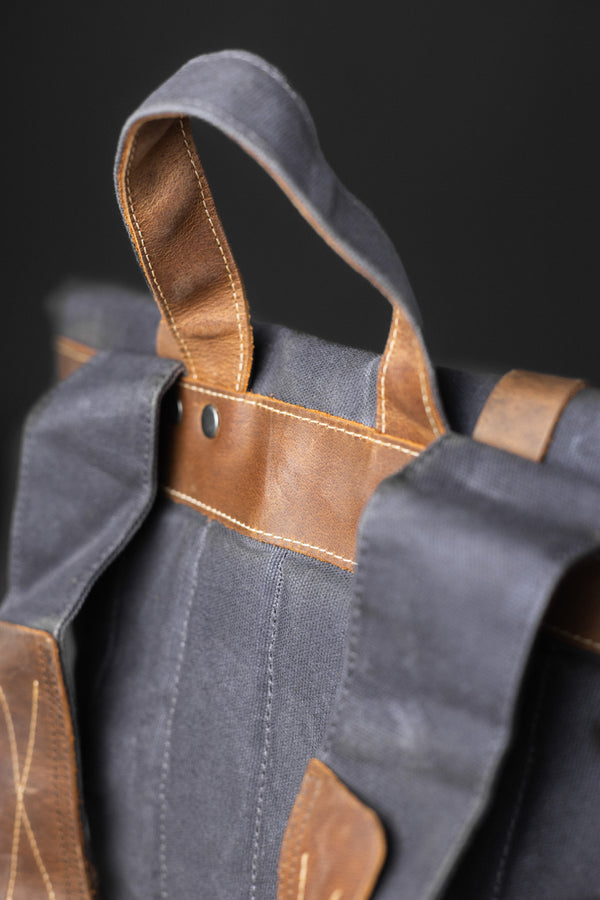 MOCHILA DE LONA GARM GREY