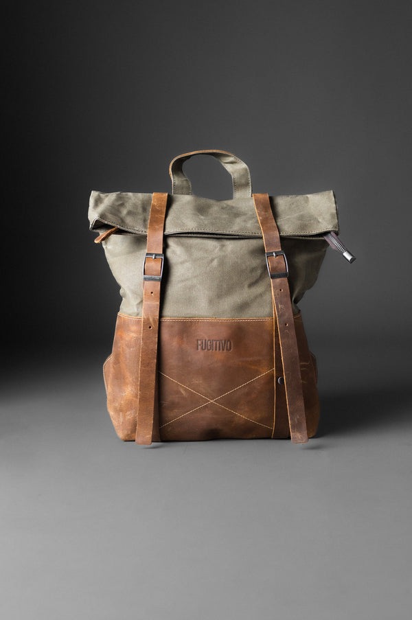 MOCHILA DE LONA GARM GREEN