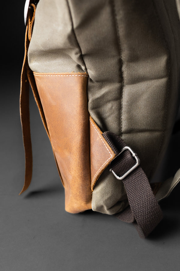 MOCHILA DE LONA GARM GREEN