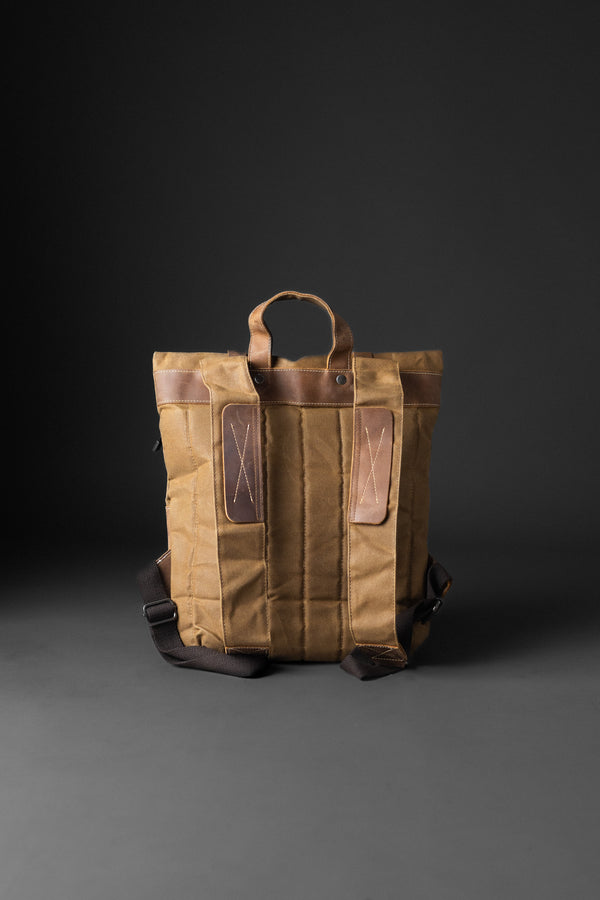 MOCHILA DE LONA GARM BROWN