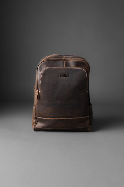 Mochila de Cuero Fenrir | Urbana, resistente y con espacio para
