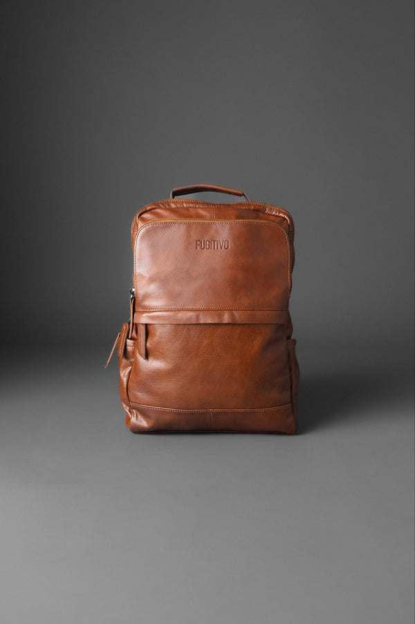 MOCHILA DE CUERO GENUINO IDUN