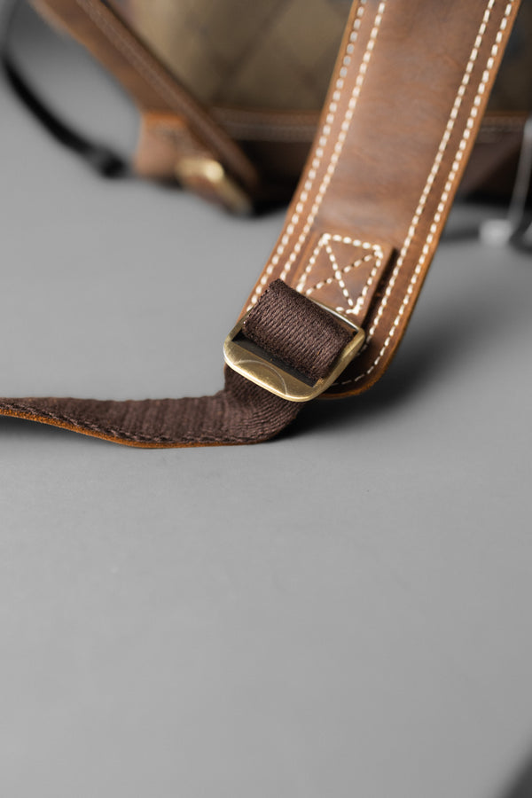 MOCHILA DE CUERO GENUINO GEFJON