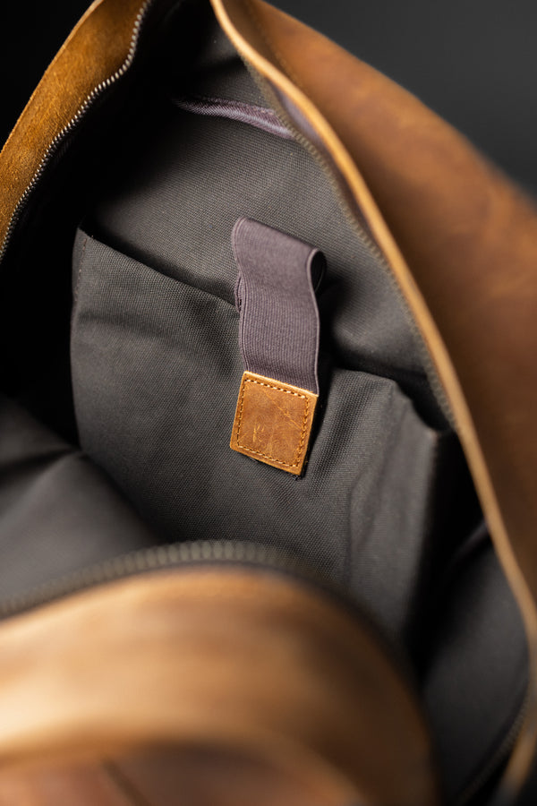 MOCHILA DE CUERO GULLVEIG