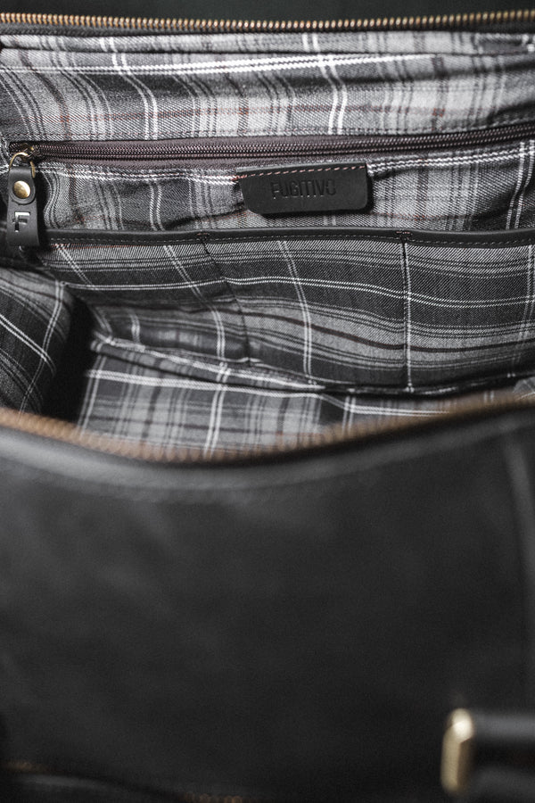 Bolso de Cuero Björn Negro