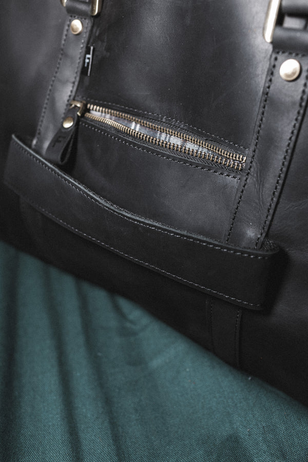 Bolso de Cuero Björn Negro