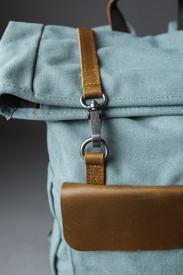 MOCHILA DE LONA NJORD AQUA