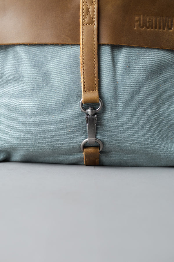 MOCHILA DE LONA NJORD AQUA