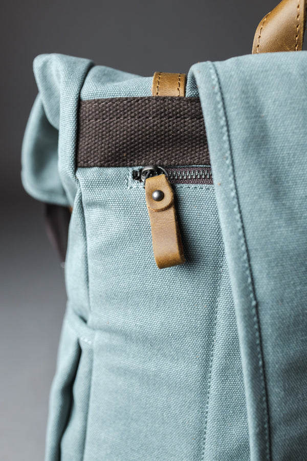 MOCHILA DE LONA NJORD AQUA