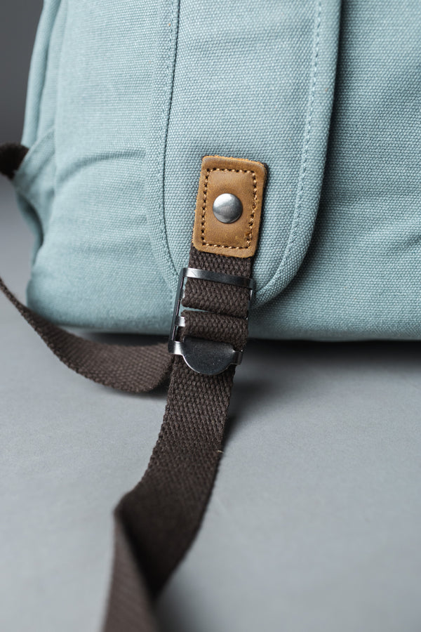 MOCHILA DE LONA NJORD AQUA