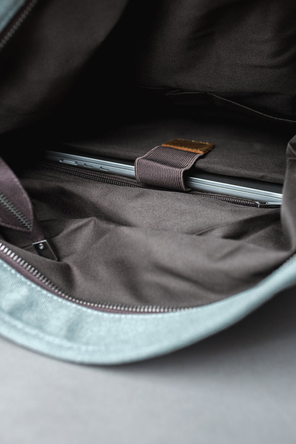 MOCHILA DE LONA NJORD AQUA