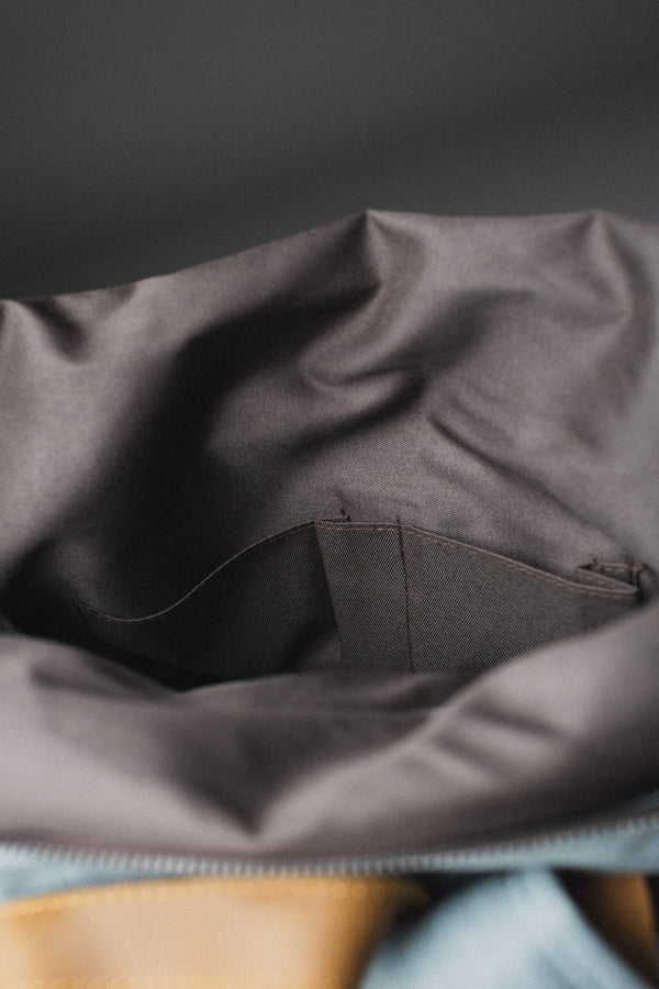 MOCHILA DE LONA NJORD AQUA