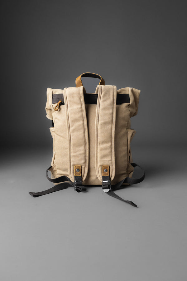 MOCHILA DE LONA NJORD KHAKI
