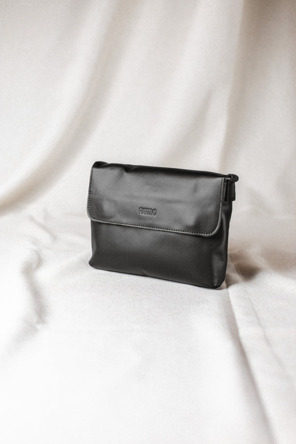 Cartera de cuero Eira Negra