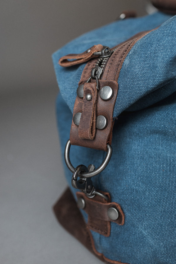 BOLSO DE LONA SKADI BLUE