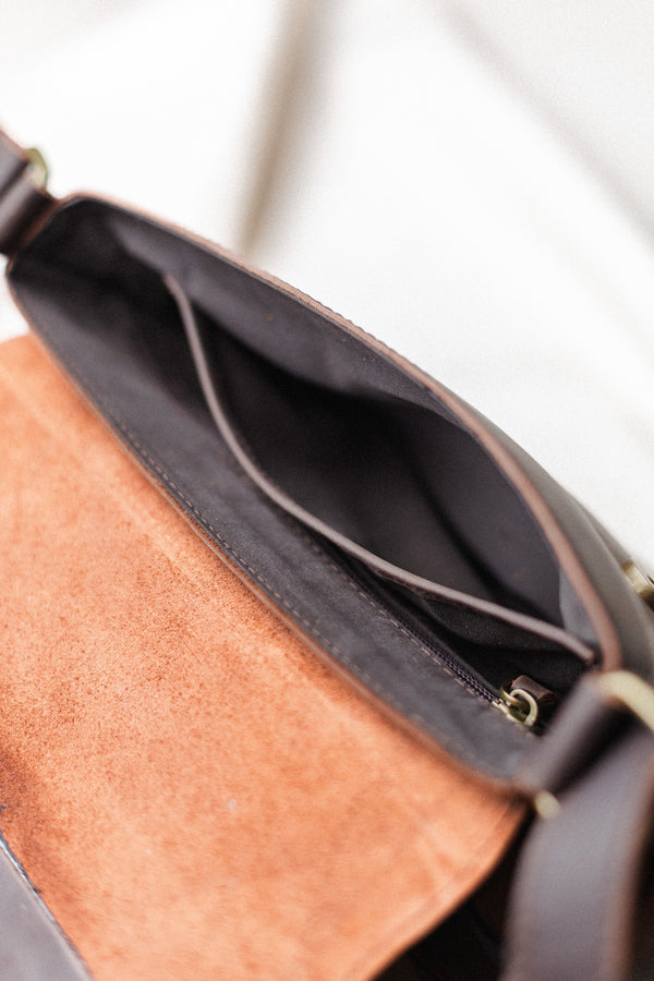 Cartera de Cuero Eira Café