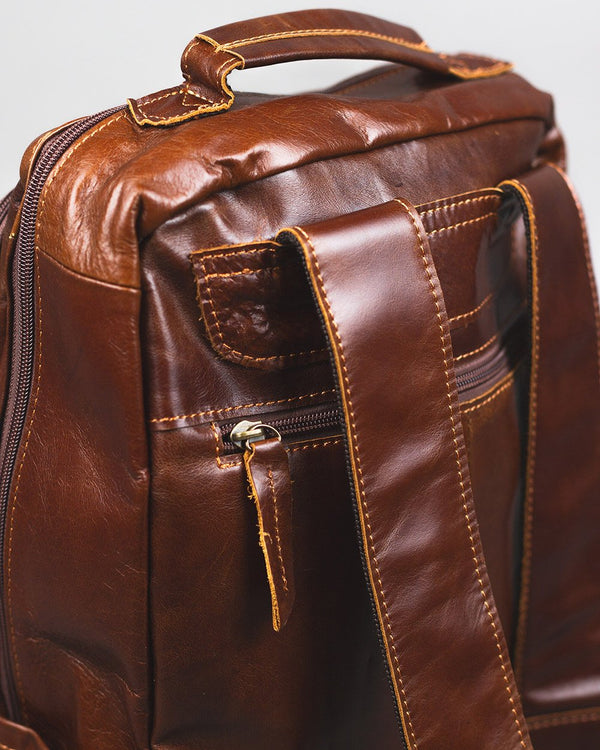 MOCHILA DE CUERO IDUN