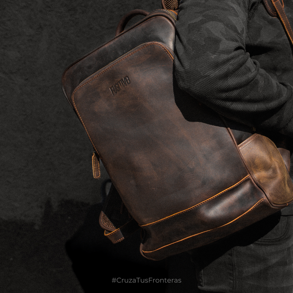 MOCHILA DE CUERO FENRIR
